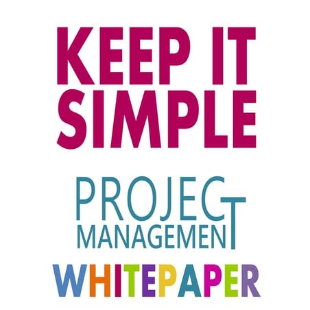 Project Management - Keep it simple