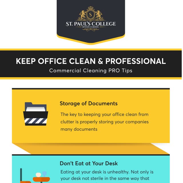 Keep Office Clean & Professional Cleaning Pro Tips)