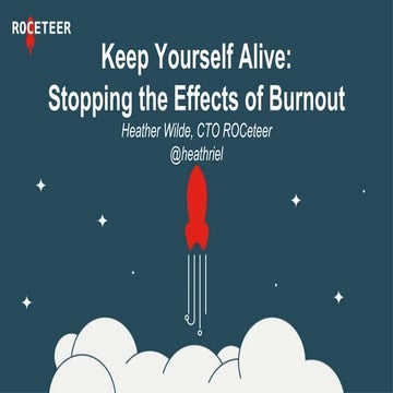 DevOpsDaysRiga 2018: Heather Wild - Keep Yourself Alive -Stopping the effects...