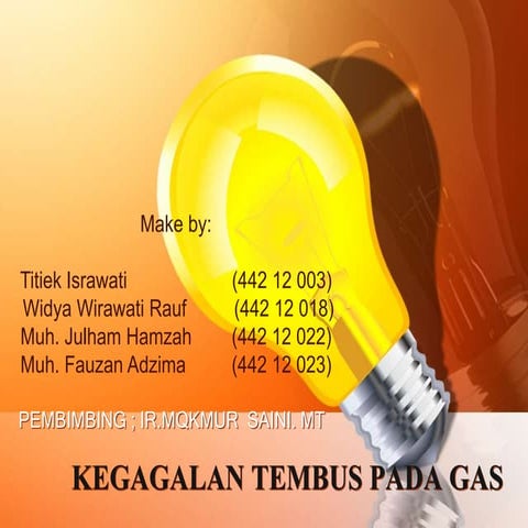 TEMBUS PADA GAS
