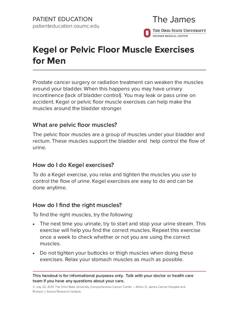 Kegel For Men