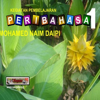 Kegiatan Pembelajaran Peribahasa 1