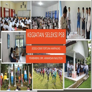 Kegiatan seleksi psb | PPTX