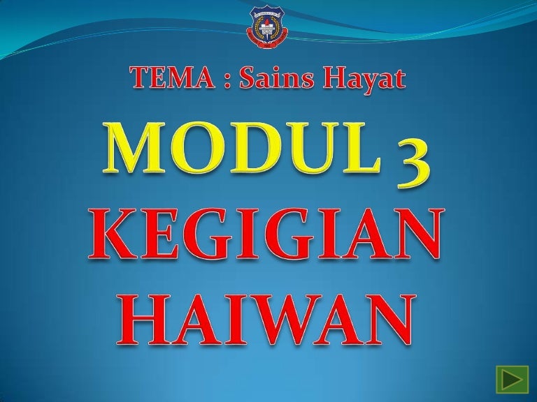 Kegigian haiwan sains tahun 3