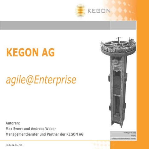 Kegon agile@enterprise 112011 v1.0