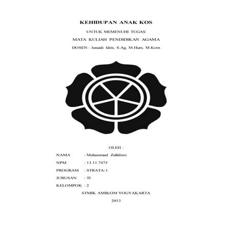 Kehidupan anak kos tugas AGAMA ISLAM