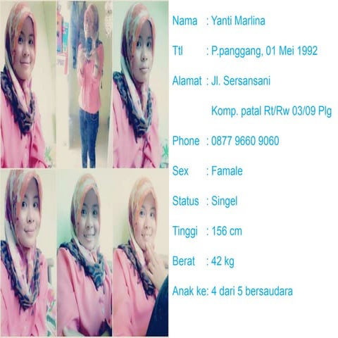 My Biodata