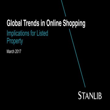Global trends in online shopping