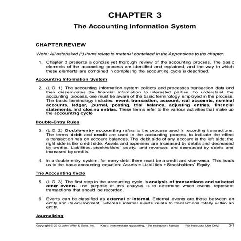 Keiso15 chapter 3 review