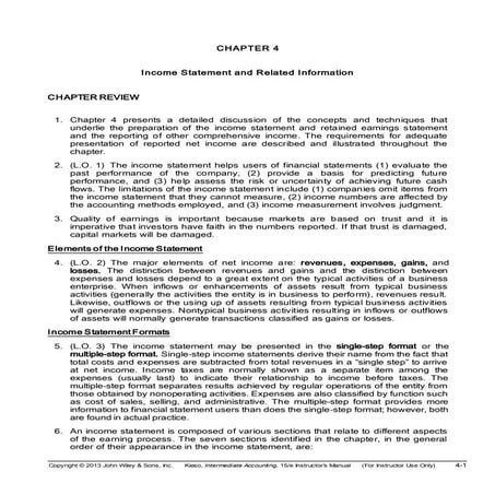 Keiso15 chapter 4 review