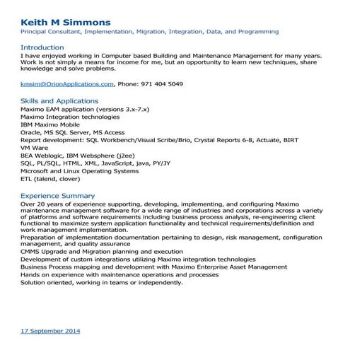 Keith M Simmons 20140917