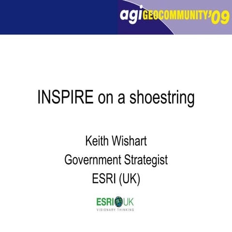 Keith Wishart: INSPIRE on a shoestring