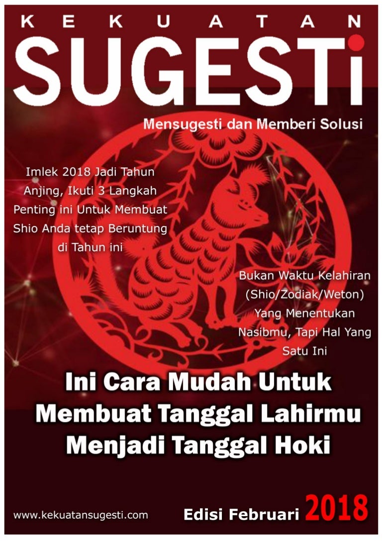 Download GRATIS Majalah Kekuatan Sugesti Edisi 44 Febuari 2018