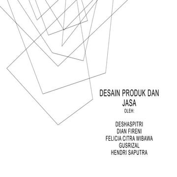 manajemen operasional Kelompok 2 Desain produk dan jasa.pptx