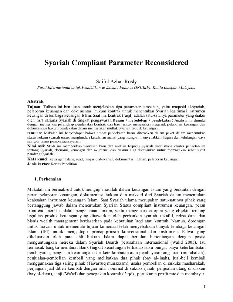 Kel 3 Shariah Compliance Parameter Saiful Azhar En Id
