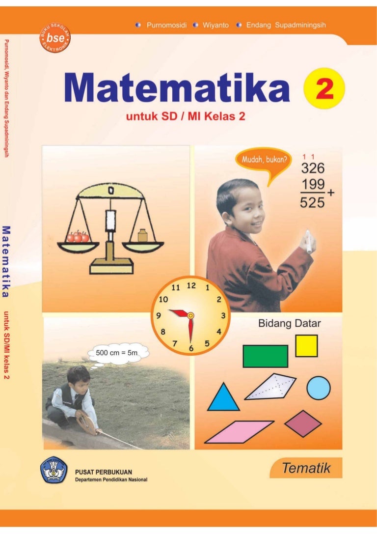 Matematika 2 Untuk  SD  MI Kelas  2