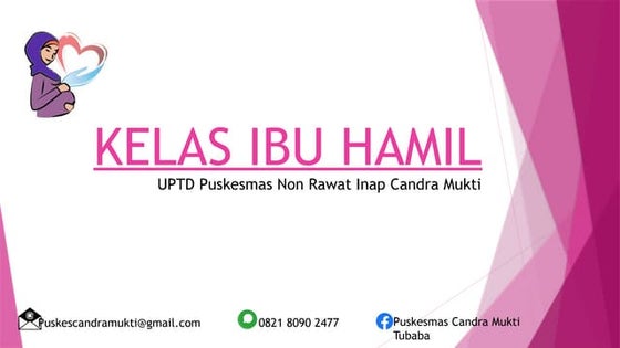 Power point kelas ibu hamil (bumil) materi