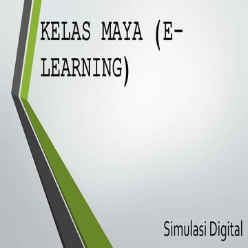 Kelas maya (e-learning)