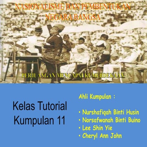 Sebab-sebab Penubuhan Malaysia serta Reaksi Sabah, Sarawak, Singapura & Brunei