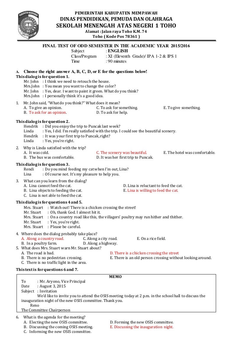 Soal Ukk Sosiologi Kelas Xi Scribd Belajar Soal