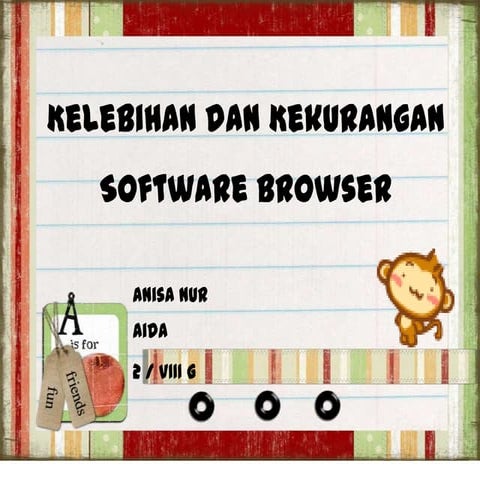 Kelebihan dan kekurangan software browser
