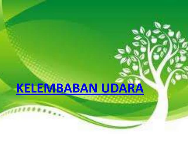 Kelembaban Udara