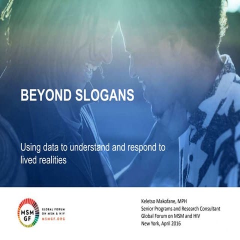 Msmgf presentations