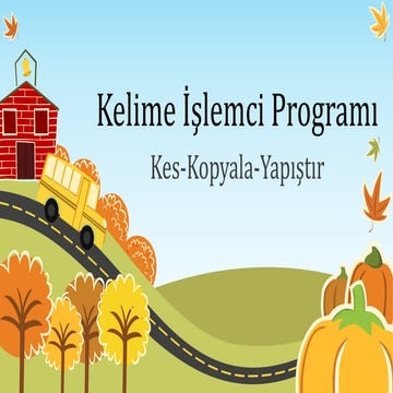 Kelime i̇şlemci programı