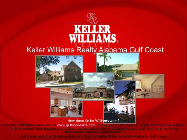 Keller Williams Realty slide show for prospective agents and recruits.