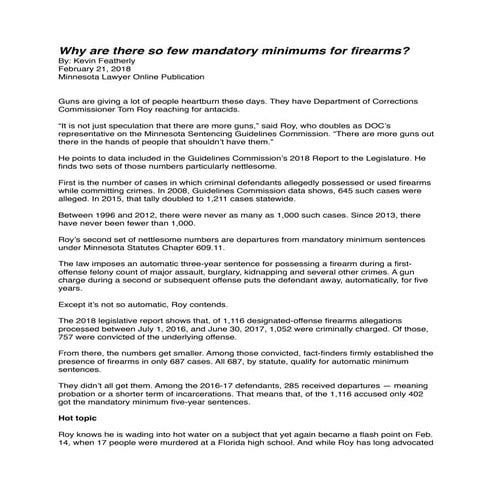 Max Keller Interviewed for Minnesota Lawyer Magazine Article