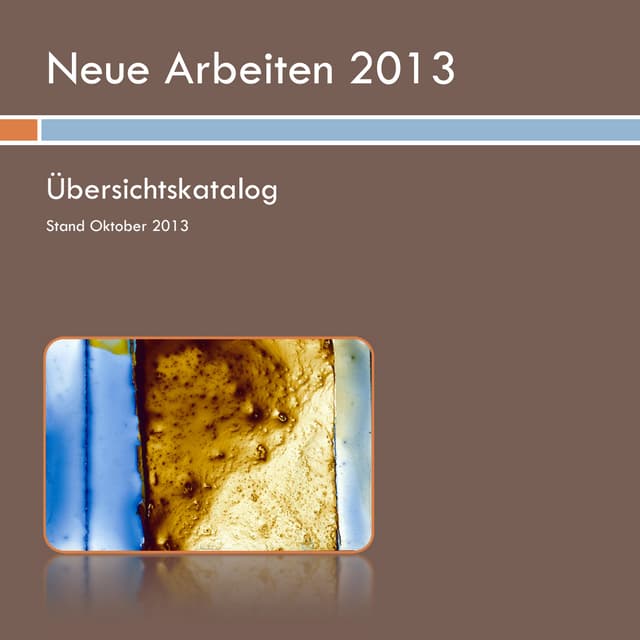 Kunstkatalog Kellerbrandt 2013