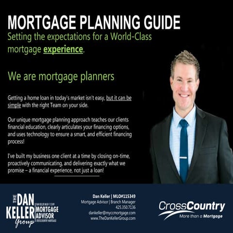 Dan Keller 2019 Mortgage Planning Packet for Home Buyers