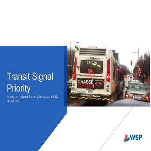 Transit Signal Priority