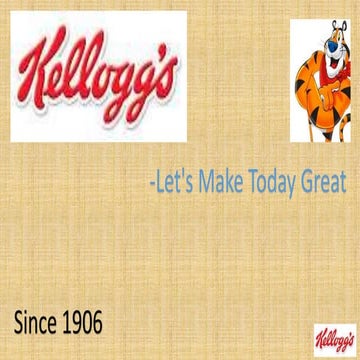 Kellogg's case study