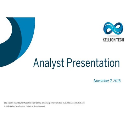 Kellton Tech Analyst Meet Presentation