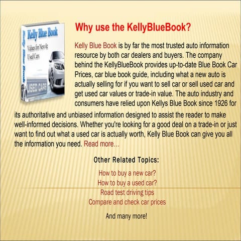 Kelly Blue Book