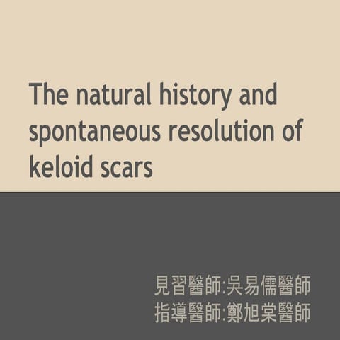 Keloid scars | PPT