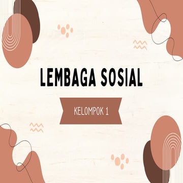 PPT Mengenai Materi Lembaga Sosial Kelas X.pdf