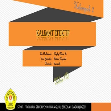 Kalimat Efektif