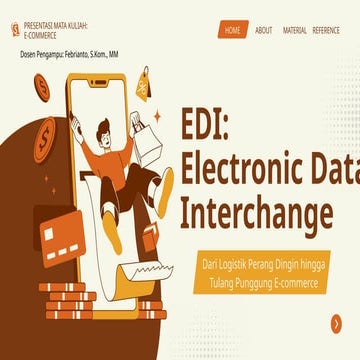 Kelompok 2 E-Commerce EDI: Electronic Data Interchange | PPTX