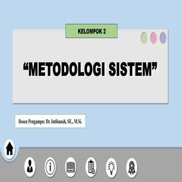 METODOLOGI SISTEM.......................