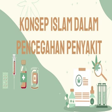 Konsep Islam dalam Pencegahan Penyakit