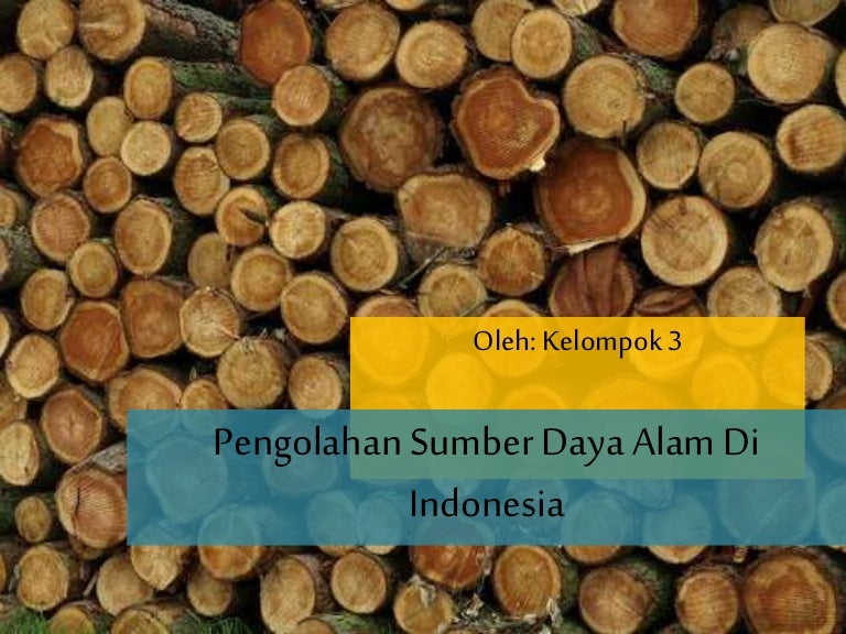 Sumber Daya Alam di Indonesia