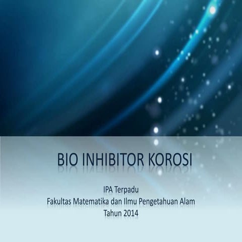 Praktikum Bio Inhibitor Korosi