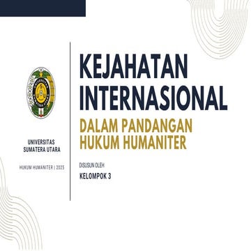 HUKUM HUMANITER INTERNASIONAL | DOCX