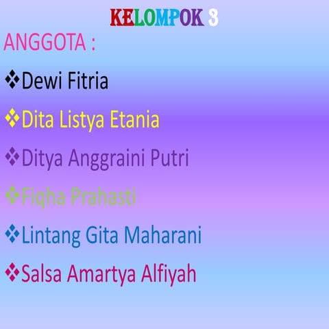 Kelompok 3 MTK balok 8A