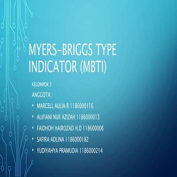 MYERS-BRIGGS TYPE INDICATOR (MBTI).pptx