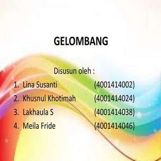 Kelompok 5 gelombang
