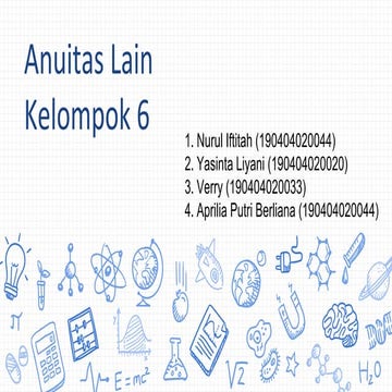 Kelompok 6 anuitas lain
