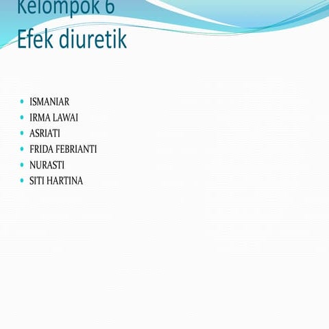 EFEK DIURETIK PPT